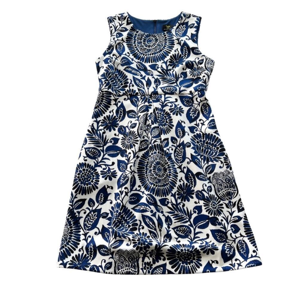 Taylor Floral A-Line Knee Length Dress